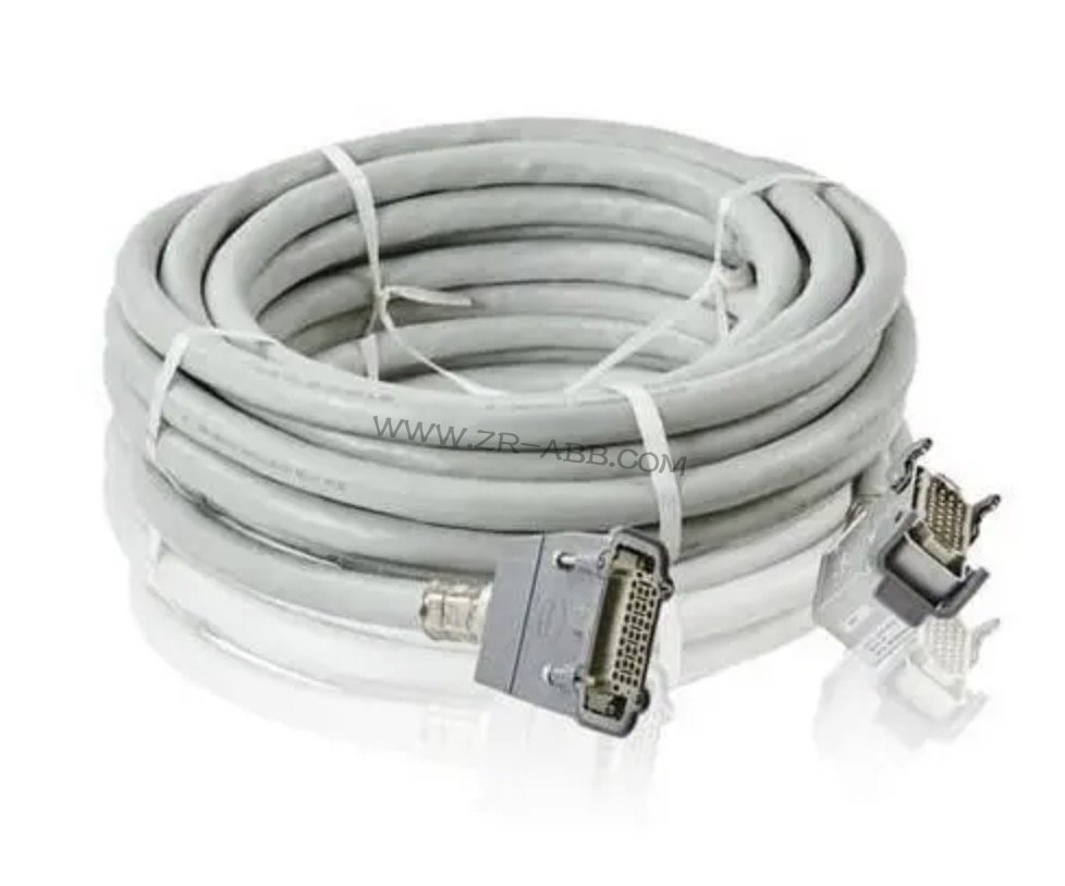 ABB噴涂機(jī)器人控制信號電纜3HAC7998-1維修小知識