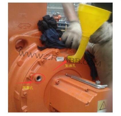 ABB機器人6650S換油及保養(yǎng)流程指引