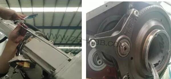 ABB機器人IRB6640四軸伺服電機更換服務(wù)