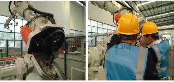 ABB機器人IRB6640四軸伺服電機更換服務(wù)