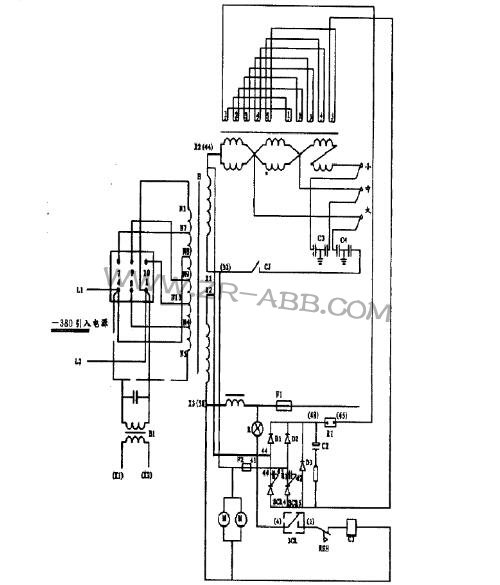 林肯焊機AC-1200送絲系統(tǒng)故障維修
