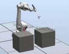 ABB機器人雙工位程序